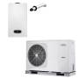 Sistema Ibrido Beretta con caldaia a condensazione Mynute Evo X 30 c da 30 kW e pompa di calore Hydro Unit M da 12 kW A+++ R32