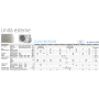 Climatizzatore canalizzabile Daikin Mini Sky penta split 9000+9000+9000+9000+12000 Btu Inverter R32 A+++ 5MXM90A