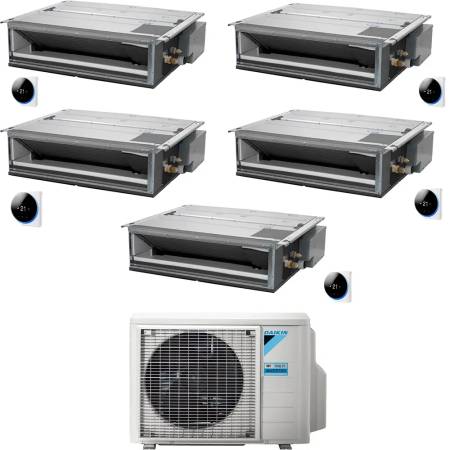 Climatizzatore canalizzabile Daikin Mini Sky penta split 9000+9000+12000+12000+12000 Btu Inverter R32 A+++ 5MXM90A