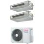 Climatizzatore Toshiba canalizzato dual 10+12 btu inverter R32