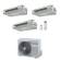 Climatizzatore Toshiba canalizzato trial 7+7+7 btu inverter R32