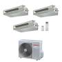 Climatizzatore Toshiba canalizzato trial 7+13+16 btu inverter R32
