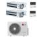 Climatizzatore canalizzato con inverter LG dual split 9000+9000 btu A+++ MU3R19 R32