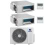 Climatizzatore canalizzabile Gree dual split 18000+18000 A++ R32 inverter GWHD(24)NK6OO Wifi