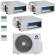 Climatizzatore canalizzabile Gree trial split 12000+12000+12000 A++ R32 inverter GWHD(28)NK6OO Wifi