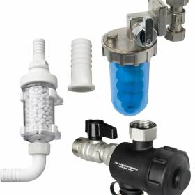 Kit salvacaldaia Euroacque Defangatore Filtro Magnetico, Dosatore Polifosfati e Neutralizzatore Condensa per Caldaie e Impianti