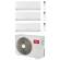 Climatizzatore TCL Trial Split BreezeIN P5 12+12+12 BTU WiFi R32