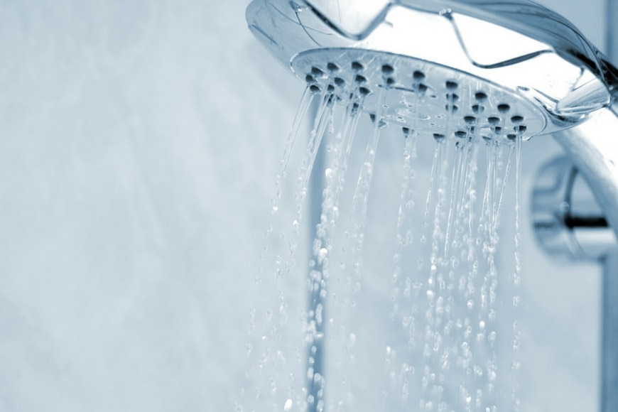 Poca acqua dal getto della doccia: che cosa fare 